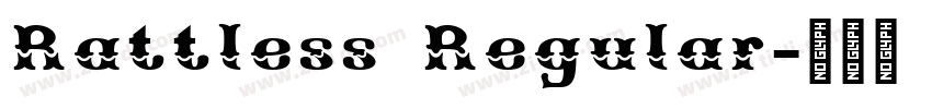 Rattless Regular字体转换 Rattless Regular字体转换